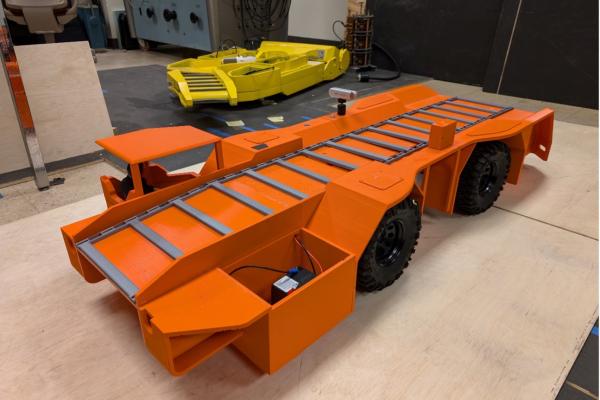 autonomous shuttle car model